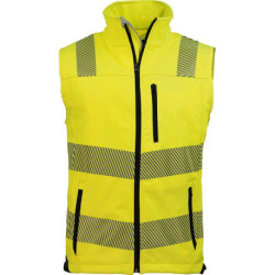 Gilet haute visibilité. Taille 3XL jaune/noir Taille 3XL
