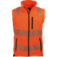 Gilet haute visibilité. Taille 3XL orange/noir Taille 3XL