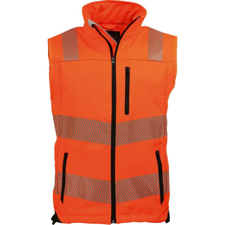 Gilet haute visibilité. Taille M orange/noir Taille M