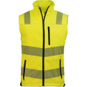 Gilet haute visibilité. Taille S jaune/noir Taille S