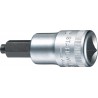 Douille male carré 1/2"10x 60mm i6kt. m.Robinet