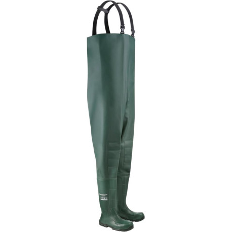 Waders JobGUARD .poitrine haute. Taille S5SR 41 DUNLOP