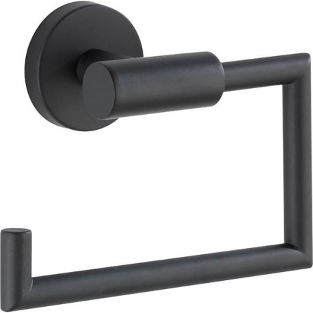 Porte-papier toilette sans couvercle Noir mat sans couvercle
