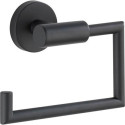 Porte-papier toilette sans couvercle Noir mat sans couvercle