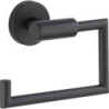 Porte-papier toilette sans couvercle Noir mat sans couvercle