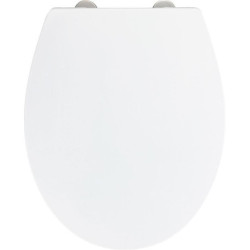 Abattant WC Ostuni blanc avec mécanisme soft-close
