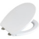 Abattant WC Ostuni blanc avec mécanisme soft-close