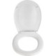 Abattant WC Savio blanc avec mécanisme soft-close