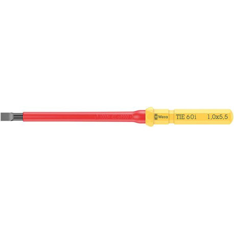 Lame interchangeable fente VDE 0,6x3,5x154mm Wera