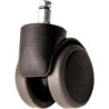 roues doubles souples pour sols durs