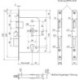 Serrure mortaise ZT-ES-450.WC78/8.D65.F20