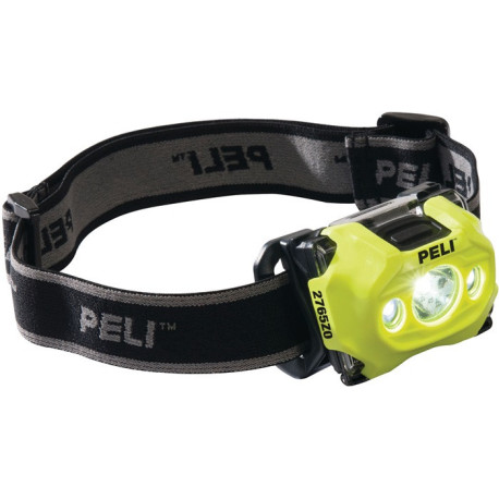 Lampe frontale LED 2765 Z0 4,5 V pour piles 3xAAA Micro 3xAAA Micro PELI