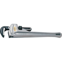 Clé à tube longueur totale 1200mm largeur de serrage 168mm pour tuyaux 6 pouces aluminium RIDGID