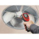 Thermomètre infrarouge micro IR-200 -50 b.1200DegréC ± 1Degré C 1x9V bloc RIDGID