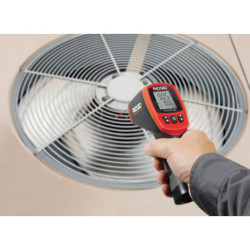 Thermomètre infrarouge micro IR-200 -50 b.1200DegréC ± 1Degré C 1x9V bloc RIDGID