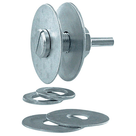 Arbre de serrage MN-AC pour disques de nettoyage grossier, diamètre d'arbre 6 mm pour diamètre d'alésage 12,7 mm 3M