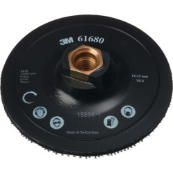 Plaque d'appui Scotch Brite™ DH-AC D.115mm M14 avec centrage 3M