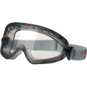 Lunettes de sécurité à vision complète 2890 EN 166.EN 170 verre clair.ventilation indirecte PC 3M