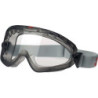 Lunettes de sécurité à vision complète 2890 EN 166.EN 170 verre clair.ventilation indirecte PC 3M
