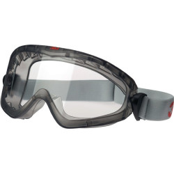 Lunettes de protection pleine vision 2890A EN 166.EN 170 verre clair.ventilation indirecte AC 3M
