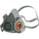 Demi-masque de protection respiratoire 6200 – Série 6000 EN 140 sans filtre M 3M