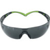 Lunettes de sécurité SecureFit-SF400 EN 166.EN 170 branches noir vert Verres gris.