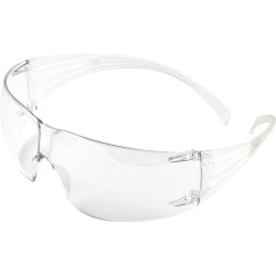 Lunettes de sécurité SecureFit-SF200 EN 166.EN 170 branches claires. Verres PC transparents.