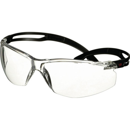 Lunettes de sécurité SecureFit 500 EN 166.EN171 branches noires. Verres transparents PC 3M.