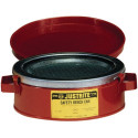 Récipient à boire 1,0l tôle d'acier D124xH140mm JUSTRITE