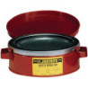 Récipient à boire 1,0l tôle d'acier D124xH140mm JUSTRITE