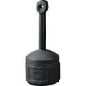 Cendrier sur pied D419xH978mm support noir.PE JUSTRITE