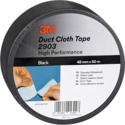 Ruban textile Scotch® 2903 noir L.50m L.48mm Rl.3M (Par 24)