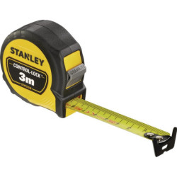 Mètre ruban de poche Compact Pro L.3m L.19mm EG II (± 0,5 mm/m) STANLEY