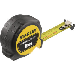 Mètre ruban de poche Compact Pro L.8m W.25mm EG II (± 0,5 mm/m) STANLEY
