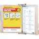 Support mural 10 panneaux d'affichage peints en blanc pour A4 TARIFOLD