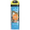 Spray de marquage de chantier Fluo TP Hydro jaune fluo 500ml bombe aérosol SOPPEC (Par 12)
