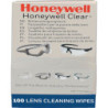 Chiffons de nettoyage pour lunettes Honeywell Clear® Plus L130xW60mm 100 pièces 1 paquet de 100 pièces.