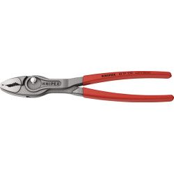 Pince avant TwinGrip longueur 250mm Ku. recouvert gris atramenté KNIPEX