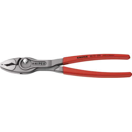 Pince avant TwinGrip longueur 250mm Ku. recouvert gris atramenté KNIPEX