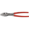 Pince avant TwinGrip longueur 250mm Ku. recouvert gris atramenté KNIPEX