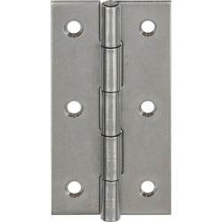 Charnière H.30mm L.22mm S.0.8mm VA roulée.étroite VORMANN (Par 50)