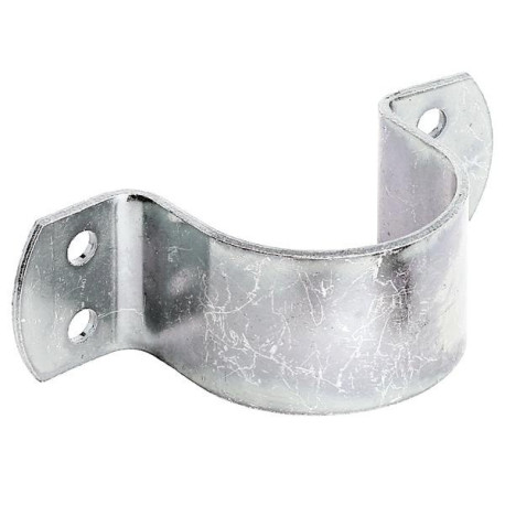 Collier R.clamp L133xW40xH55mmAcier galvanisé d.pass.f.tuyaux 57mm 2 1/4” GAH (Par 10)