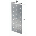 Plaque perforée 200x60x2 sdmverz.EN 14545:29-2 GAH (Par 25)