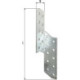 Poteau de chevron Ank.ETA-08/0170 L/R 210x32x2mm GAH (Par 100)
