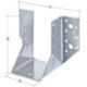 Patin de poutre type A 40/110 2mm ETA-08/0171 STA sdmverz.GAH (Par 25)