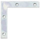 Equerre meuble L.60x60mm L.10mm S.1,25mm STA sdmverz.GAH (Par 50)