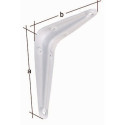 Console L.200mm H.250mm STA laqué blanc.Trgf.114kg GAH (Par 20)