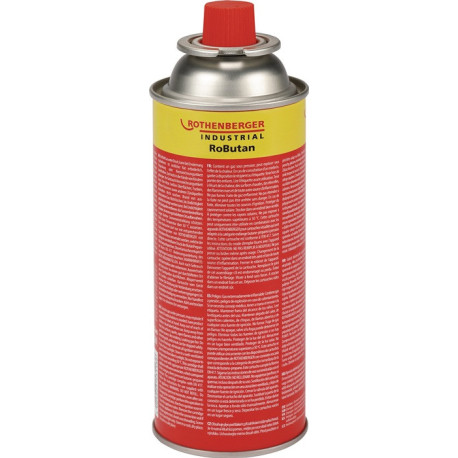 Cartouche à valve RoButan 220g 393ml 1300DegrésC ROTHENBERGER (Par 28)