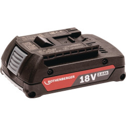Batterie AMP 18 V 2,0 Ah Li-Power batterie ROTHENBERGER