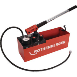 Pompe d'essai RP 50 dig.0-30bar R 1/2 pouce volume d'aspiration par course env.45ml ROTHENBERGER